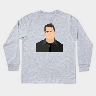 Henry Rollins Kids Long Sleeve T-Shirt